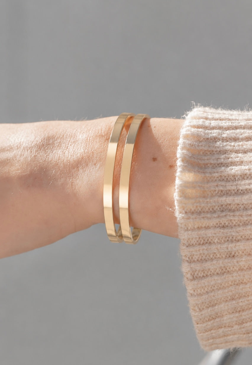 Gold Cuff Bracelet
