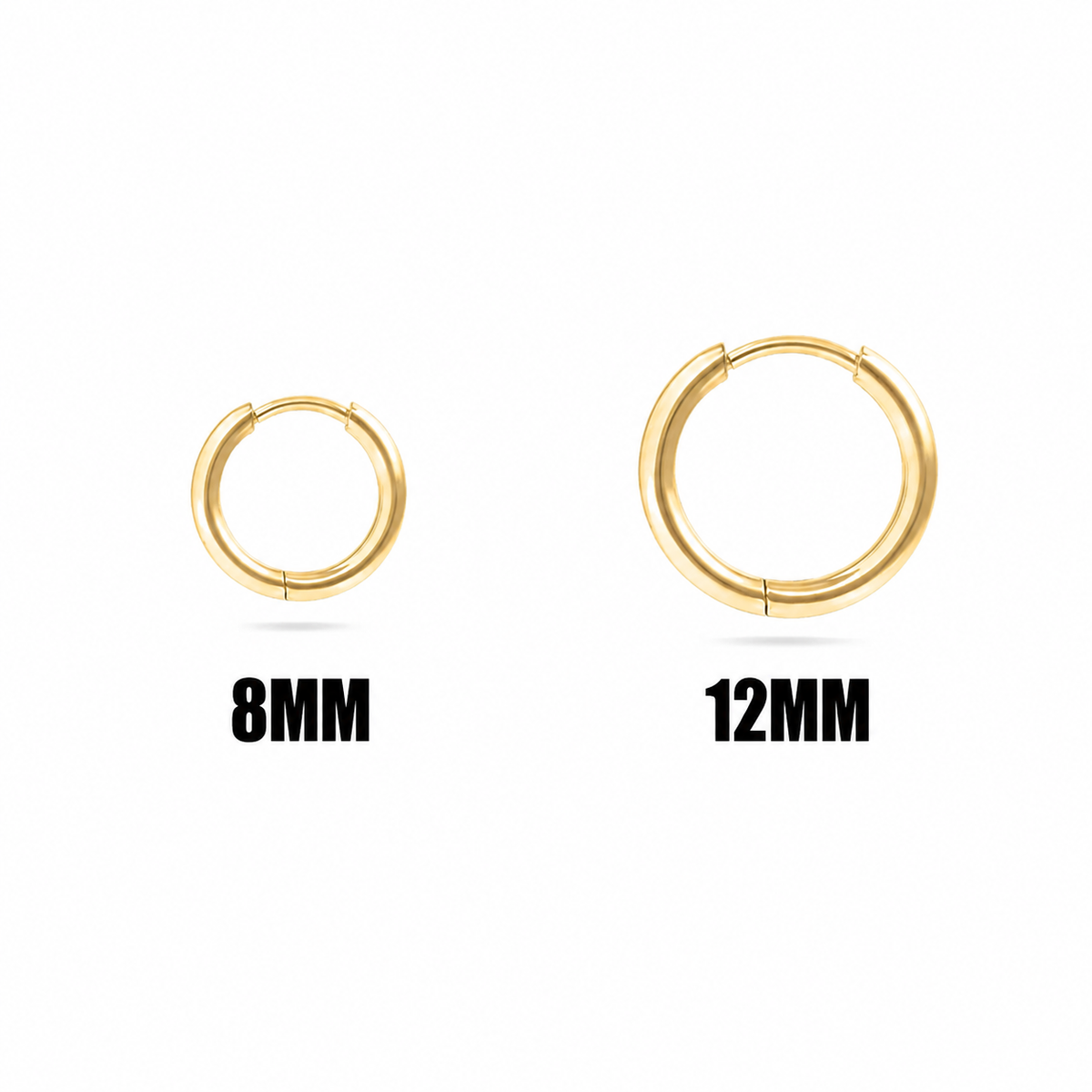 Classic Gold Huggie Earrings