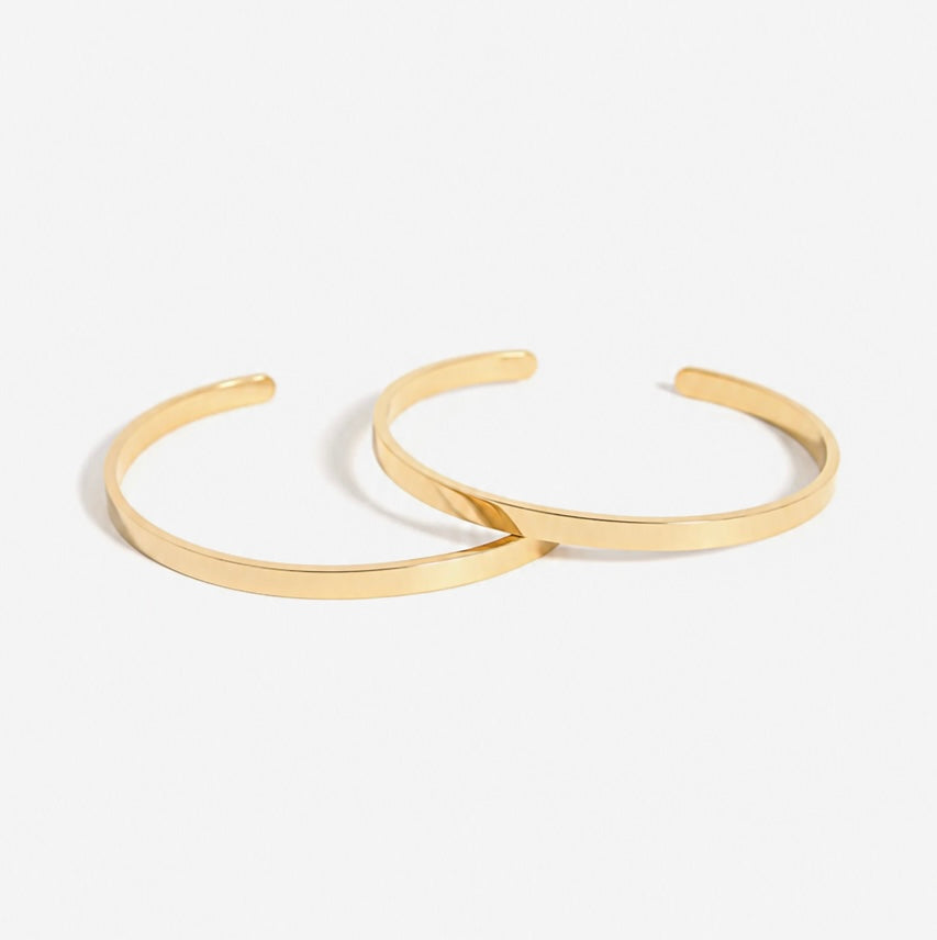 Gold Cuff Bracelet