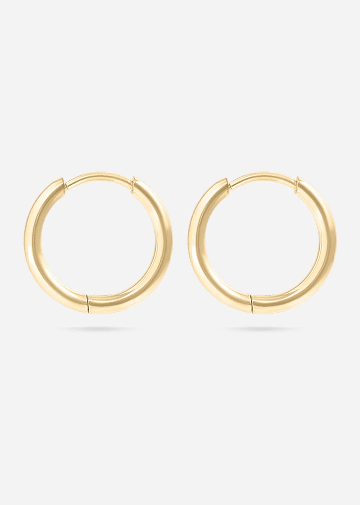 Classic Gold Huggie Earrings