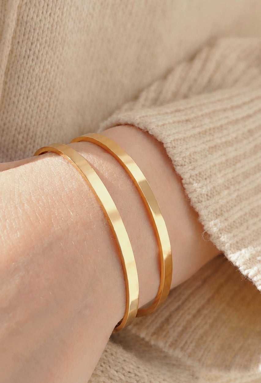 Gold Cuff Bracelet